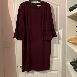 Beautiful sliming Maroon dress
